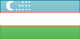 Uzbekistan Country Flag